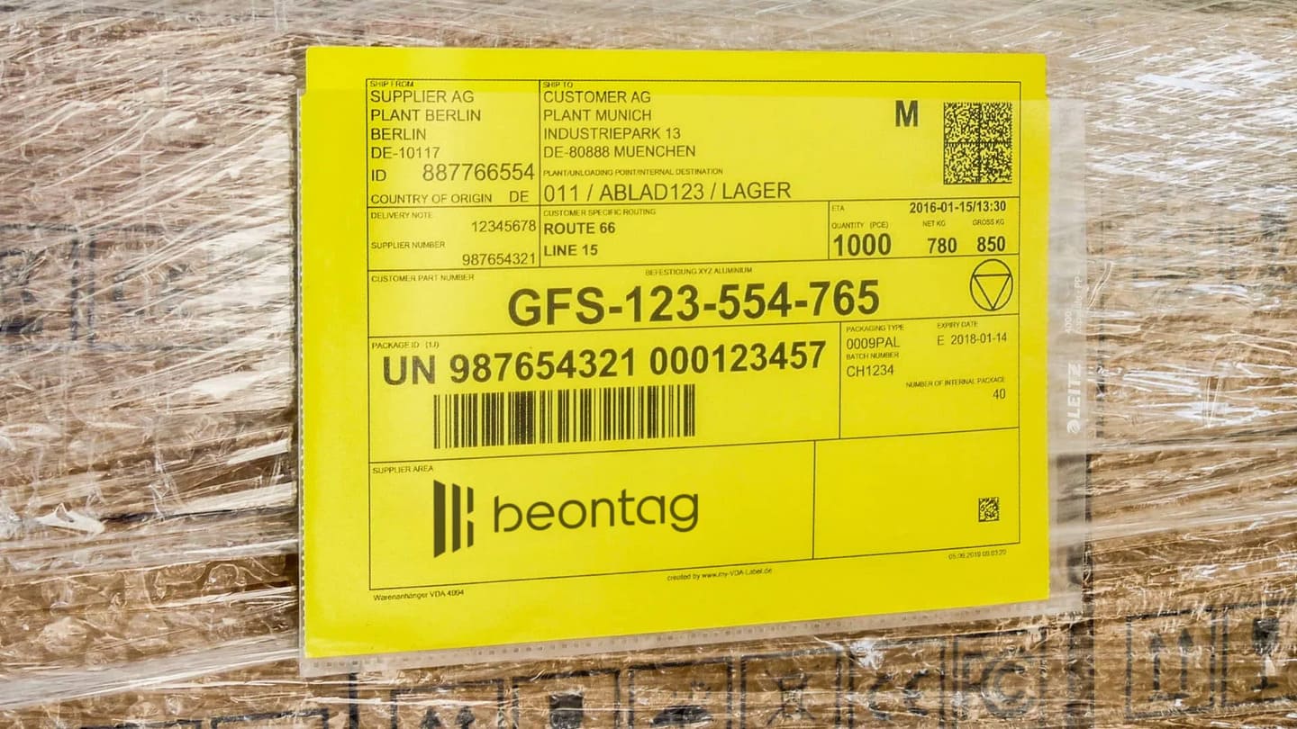 ペルページ Cruiser Headlamp: Transparent UHF RFID Tag for Automotive